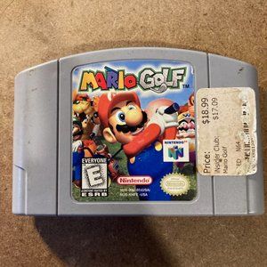 N64 Mario Golf Game